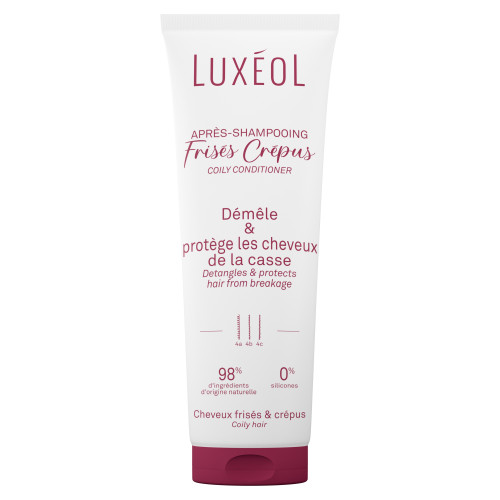 Après-Shampooing Luxeol : Hydrate & Démêle Boucles Crépus 250ml