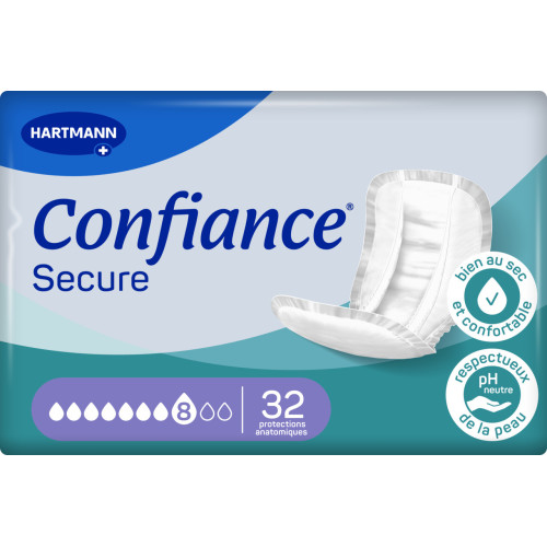 Confiance Protection Secure - 8 gouttes - Paquet de 32