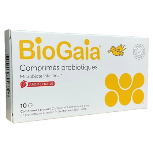 BioGaia ProBio Cpr Croq Fraise : Équilibrez votre microbiote dès 3 ans