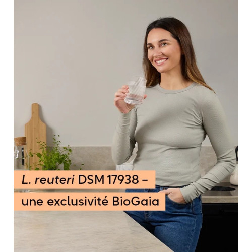 BioGaia Probio Citron : 10 cpr croq - Équilibre microbiote intestinal