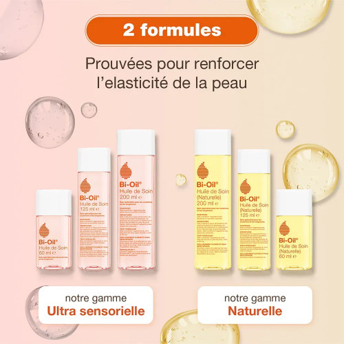Huile Bi-Oil : Soin naturel vergetures & cicatrices - 125ml