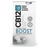 CB12 Gommes Eucalyptus : Fraîcheur 12h, dents blanches - x10