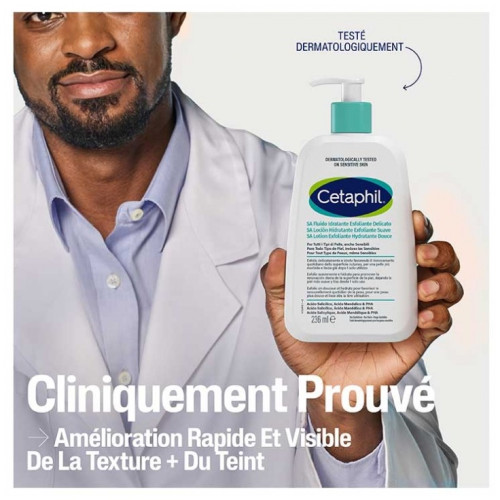 Lotion Cetaphil Exfoliante : Peau Lisse & Hydratée 48h