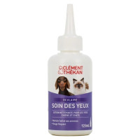 Lotion nettoyante yeux chiens chats - Clément Thékan 125ml