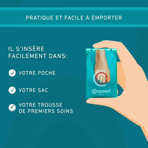 Compeed Ampoules x8 : Soulagement Douleur & Cicatrisation Accélérée
