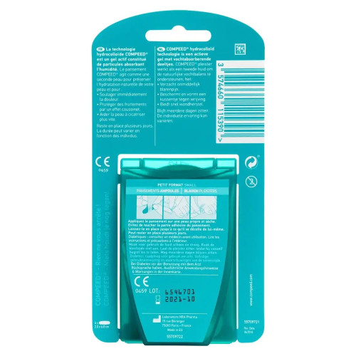 Compeed Ampoules Petit Format : Soulagement Instantané X6