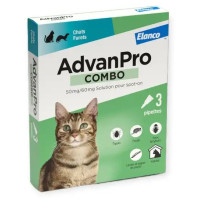 AdvanPro Combo ELANCO : Pipettes antiparasitaires chats & furets
