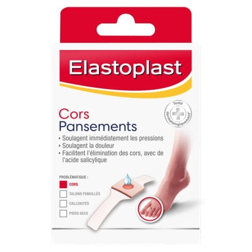 Elastoplast Cor : Pansements anti-cors soulageant et ramollissant