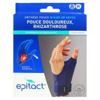 Orthèse pouce droit Epitact : soulagement rhizarthrose et douleurs
