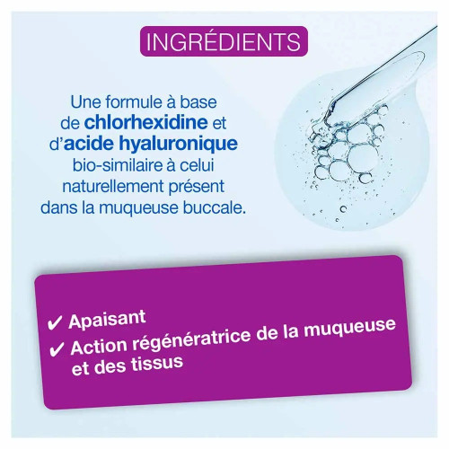 Hyalugel Forte Perio : Apaisement Gencives Sensibles - Spray 20ml