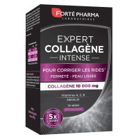 Collagène Intense FORTE PHARMA : 10g peptides pour rides & fermeté