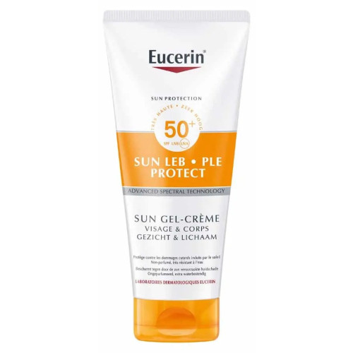 Eucerin Sun Leb SPF50 150ml - Protection Haute, Peaux Sensibles