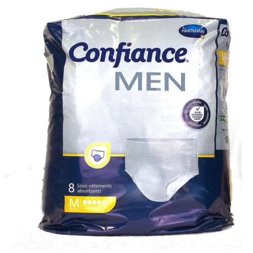 Hartmann Confiance Men : Slips absorbants 5 gouttes - Fuites urinaires
