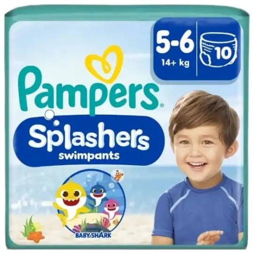 Pampers Splashers : Couches de bain jetables anti-fuites - Pharma360