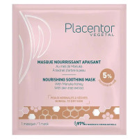 Masque apaisant Placentor Végétal : Nourrit & calme rougeurs en 15 min