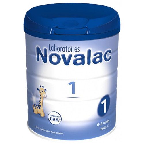 Novalac Lait 1er Âge 800g - Croissance Équilibrée 0-6M