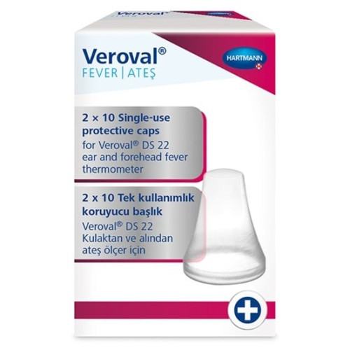 Hartmann Veroval Thermomètre 2 en 1 - Mesure rapide et exacte