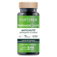 René Furterer Triphasic Caps 90 caps Cheveux Forts et Denses