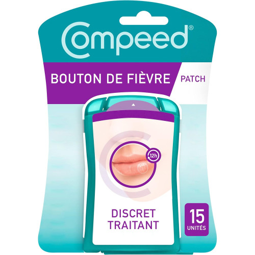 Compeed Patch Bouton de Fièvre 15 Patchs - Soulage et Prévient