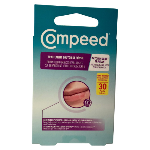 Compeed Patch Bouton de Fièvre 15 Patchs - Soulage et Prévient