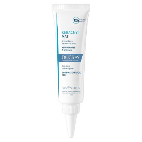 Ducray Keracnyl Crème Mat : Anti-Brillance 12h, Pores Resserés