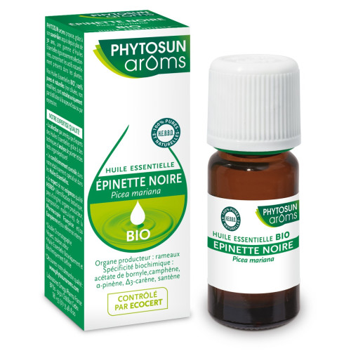 Épinette Noire Bio 10ml - Énergie & Purification Respiratoire