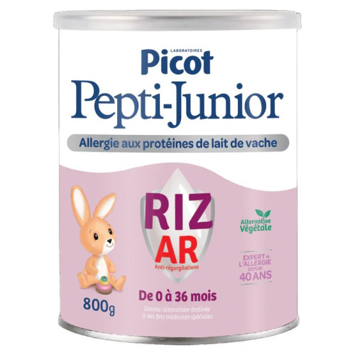 Picot Riz AR Lait : Sans lactose, RGO et allergies 0-36 mois
