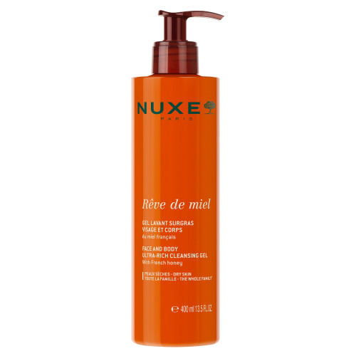 Gel Lavant Nuxe Miel - Hydratation & Confort Peaux Sensibles 400ml