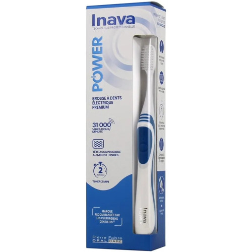 Inava Power : Brosse électrique 31k vibrations, gencives sensibles