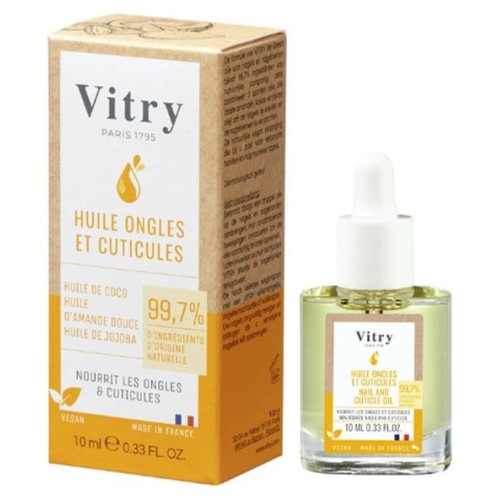 Huile Vitry Ongles & Cuticules - Nourrit en profondeur 10ml
