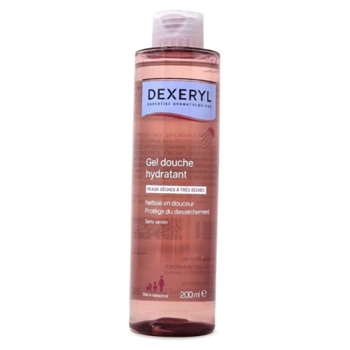 Gel Douche Dexeryl - Hydratation durable pour peaux sèches & sensibles