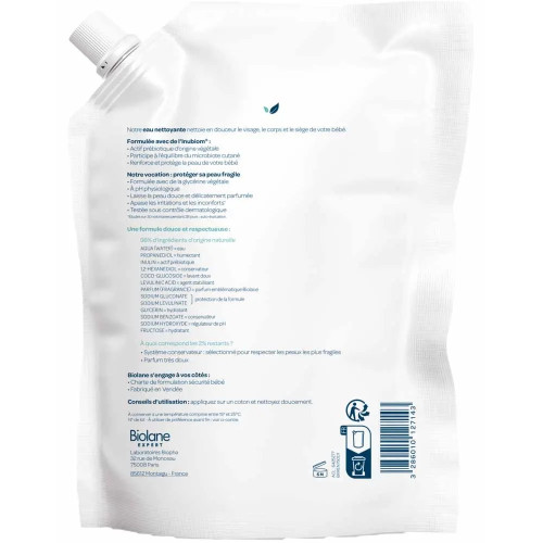 Biolane Expert : Eau Nettoyante Bio Apaisante - 750ml