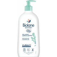 Biolane Expert Bio : Gel Doux Corps/Cheveux Bébé - 99% Naturel