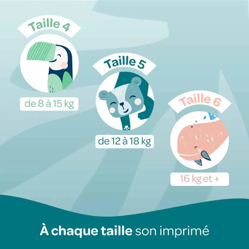 Culottes Biolane : Zéro Fuite 12h, Peaux Sensibles - Taille 4 (8-15kg)