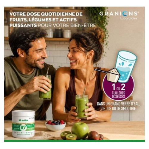 Granions Green Mix 87 - Énergie & Longévité - 146g