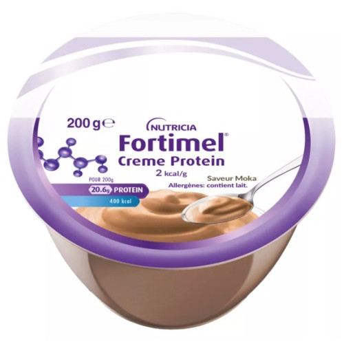 Fortimel Crème Moka 2 kcal/ml : 4 x 200g - Nutricia