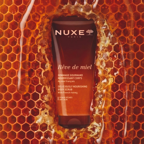 Nuxe Gommage Corps Miel : Douceur & Éclat pour Peau Sèche