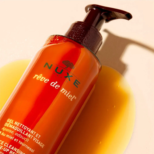 Nuxe Rêve de Miel : Nettoyant Gel Doux Peaux Sèches & Sensibles 200ml