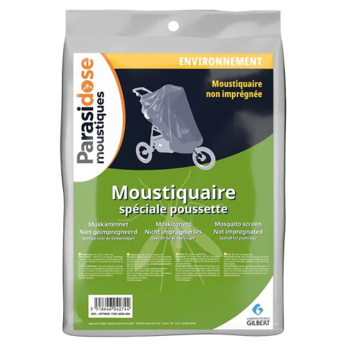Moustiquaire poussette Gilbert 60g - Sans produit chimique