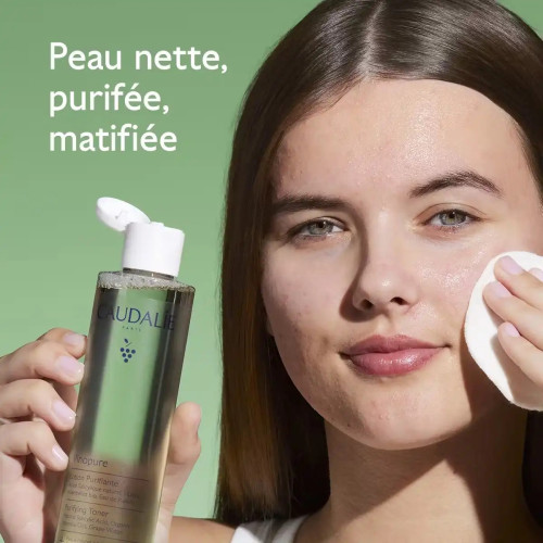 Caudalie Lotion Purifiante Bio : Purifie & Matifie Peaux Mixtes