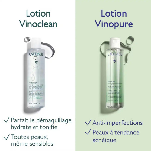 Caudalie Lotion Purifiante Bio : Purifie & Matifie Peaux Mixtes