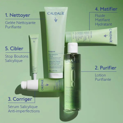 Caudalie Lotion Purifiante Bio : Purifie & Matifie Peaux Mixtes
