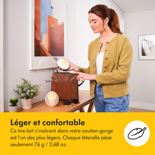Medela Solo : tire-lait électrique mains libres, léger et pratique