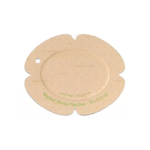 Mepilex Border Flex Oval 16 pansements cicatrisation rapide Pharma360