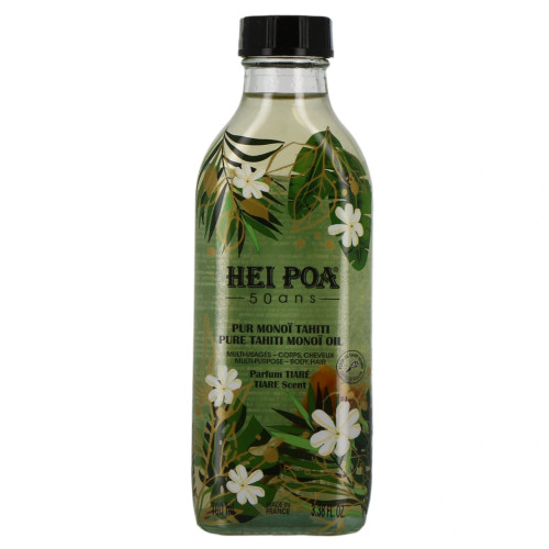 HEI POA Monoï Tiaré 100ml - Hydratant Réparateur Parfumé