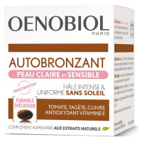 Oenobiol : Autobronzant peau claire & sensible - 30 caps