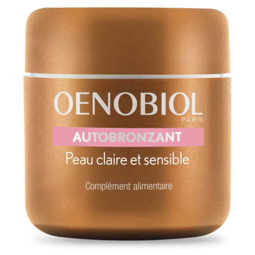 Oenobiol : Autobronzant peau claire & sensible - 30 caps
