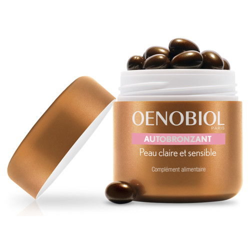 Oenobiol : Autobronzant peau claire & sensible - 30 caps