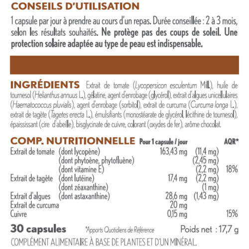 Oenobiol : Autobronzant peau claire & sensible - 30 caps