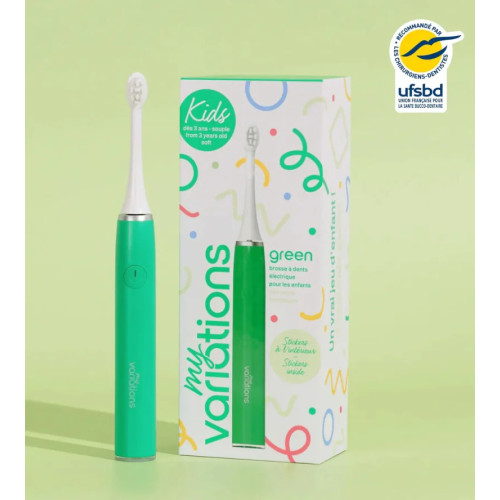 Brosse électrique enfant MyVariations - Nettoyage doux 3-12 ans